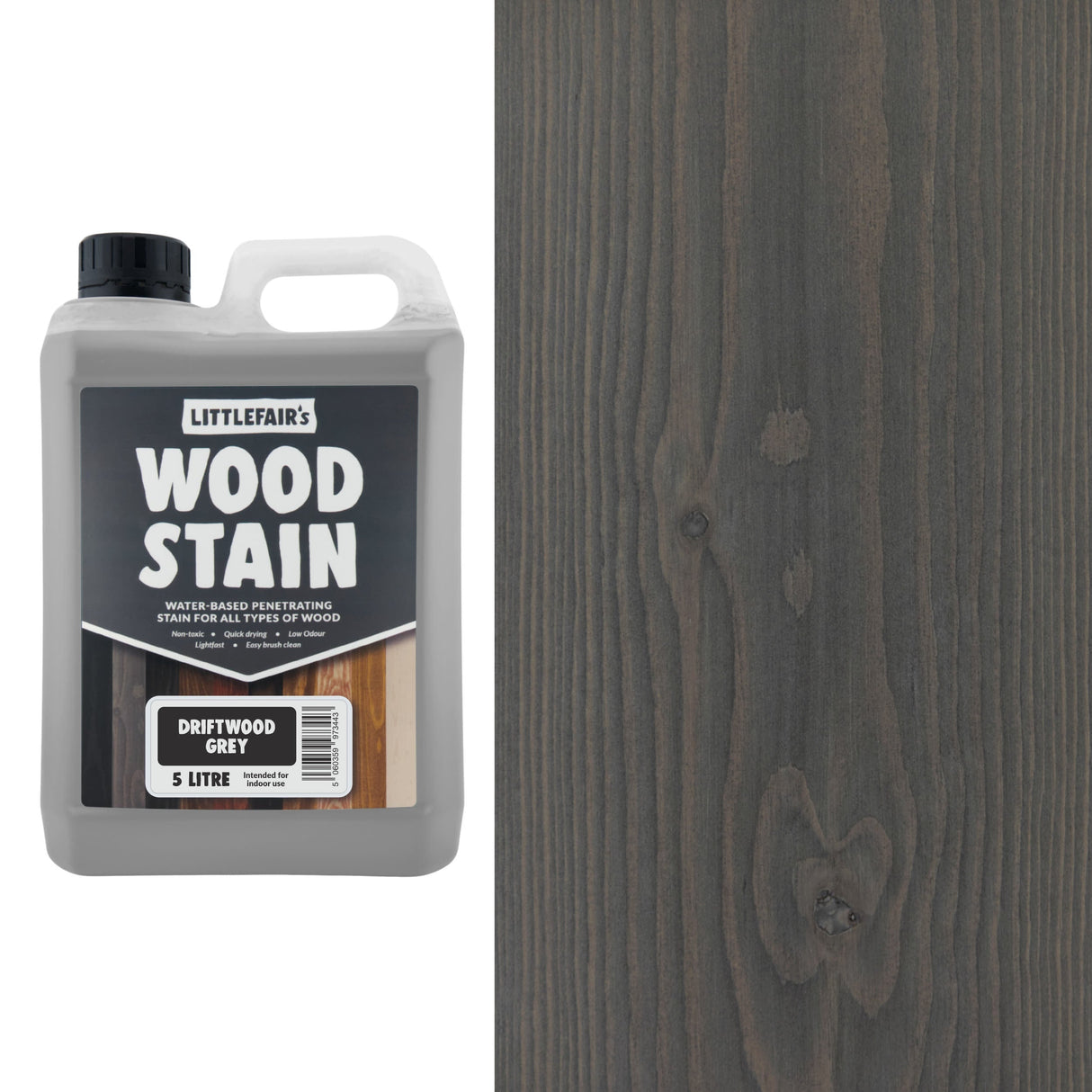 Littlefairs Water Based Wood Stains - Non Toxic & Eco Friendly