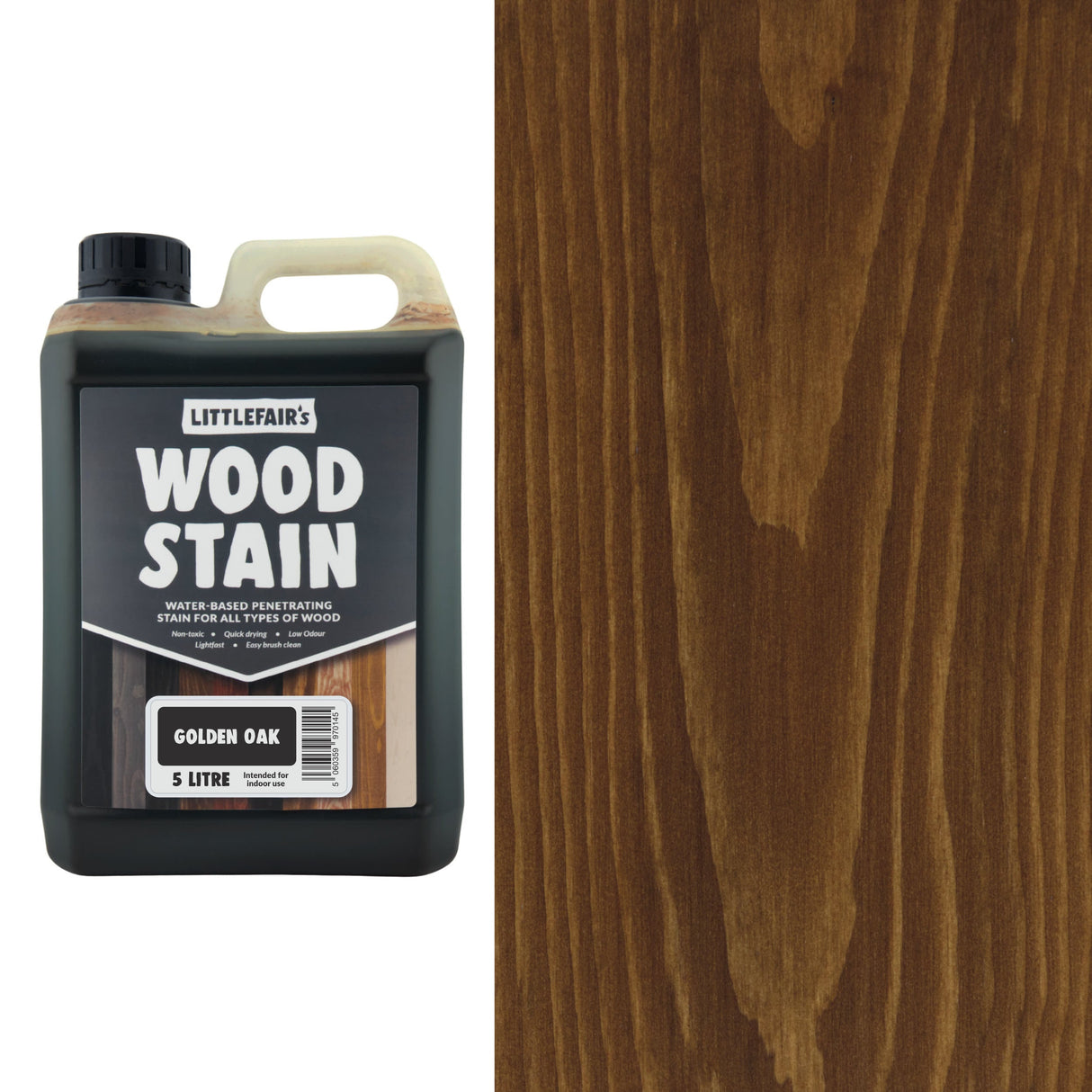 Littlefairs Water Based Wood Stains - Non Toxic & Eco Friendly