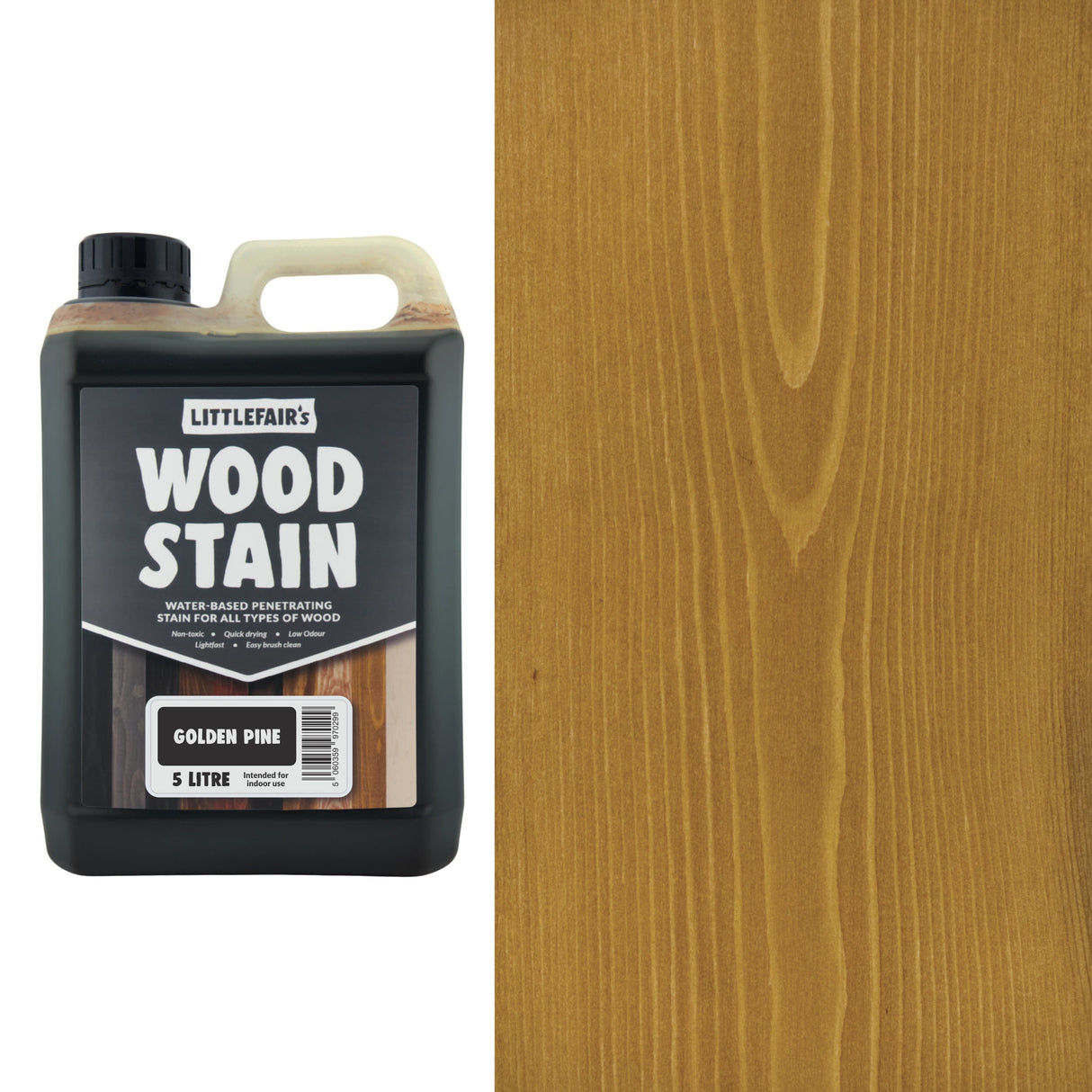 Littlefairs Water Based Wood Stains - Non Toxic & Eco Friendly