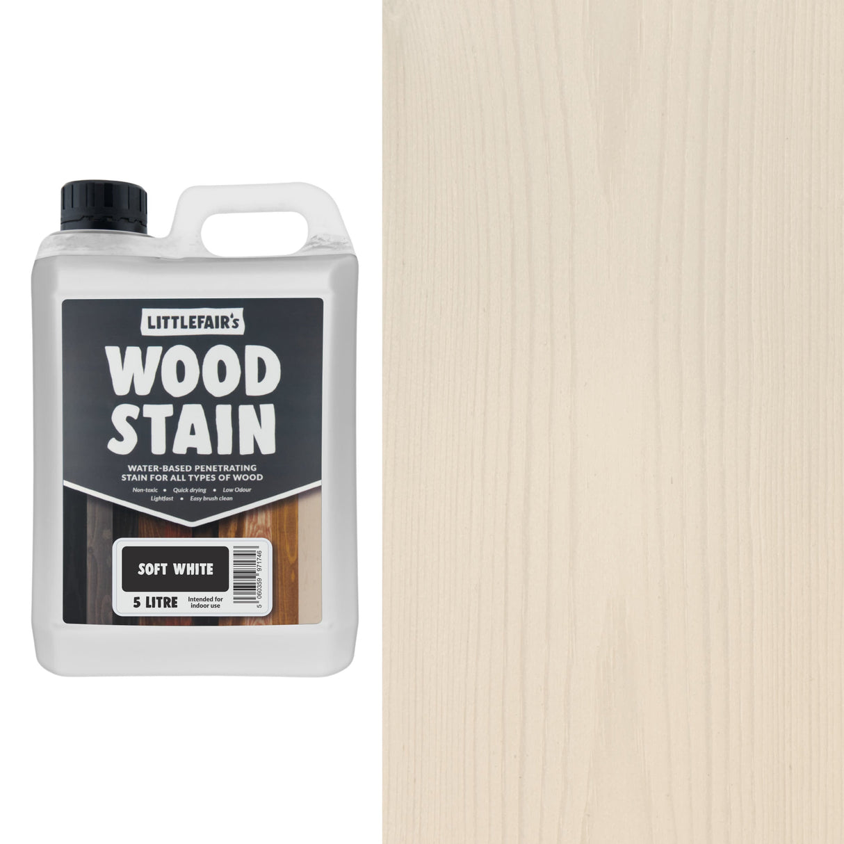 Littlefairs Water Based Wood Stains - Non Toxic & Eco Friendly