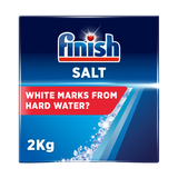 6 x Finish Dishwasher Salt 2Kg