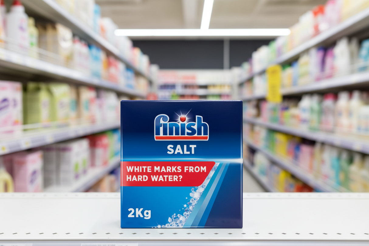 6 x Finish Dishwasher Salt 2Kg