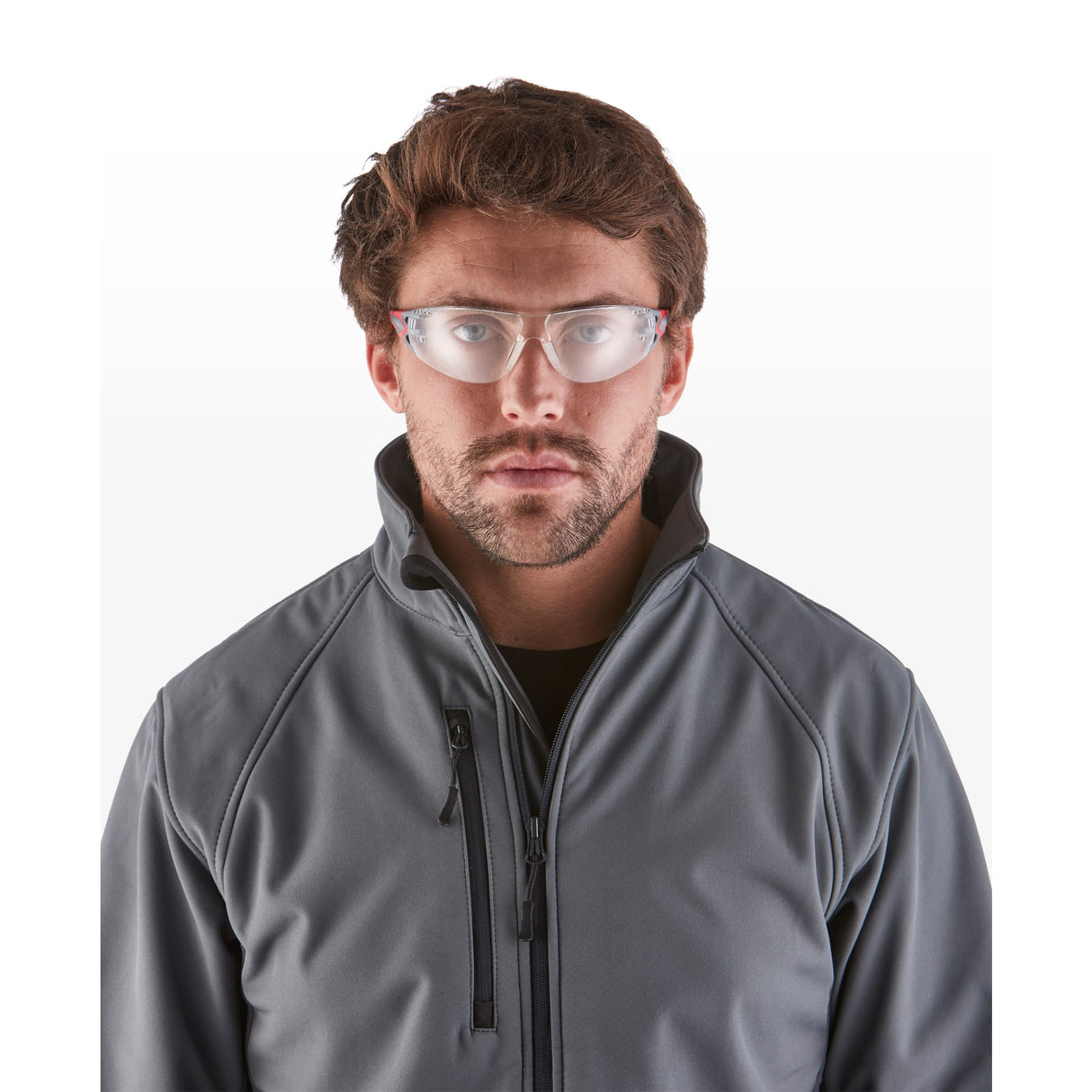 Riley Stream™ Evo Small – Anti-Fog Wrap-Around Safety Glasses (Clear Lens)
