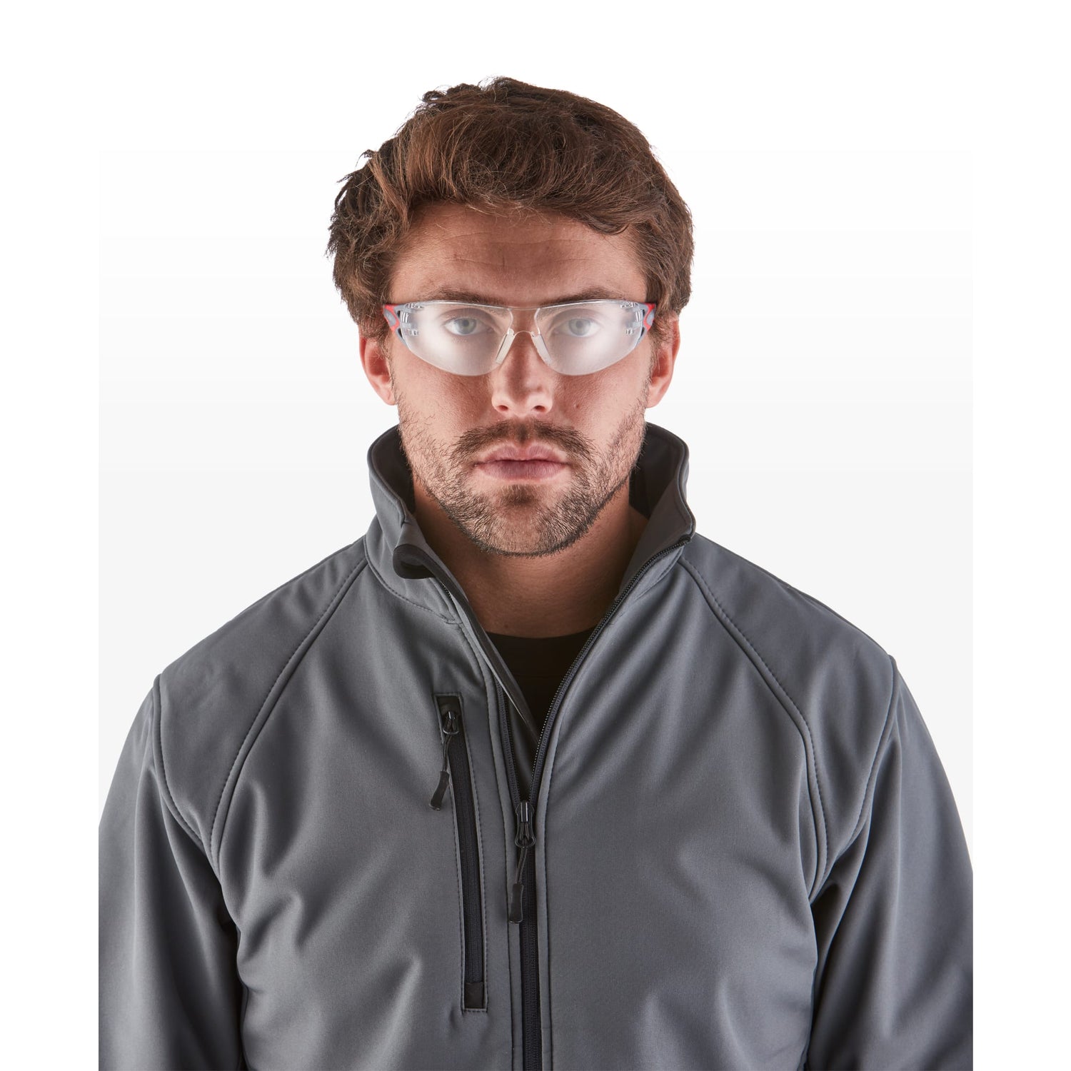 Riley Stream™ Evo Small – Anti-Fog Wrap-Around Safety Glasses (Clear Lens)