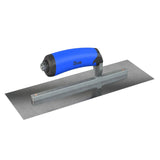 Bon Tool Carbon Steel Square End Finish Trowel - Comfort Wave Handle