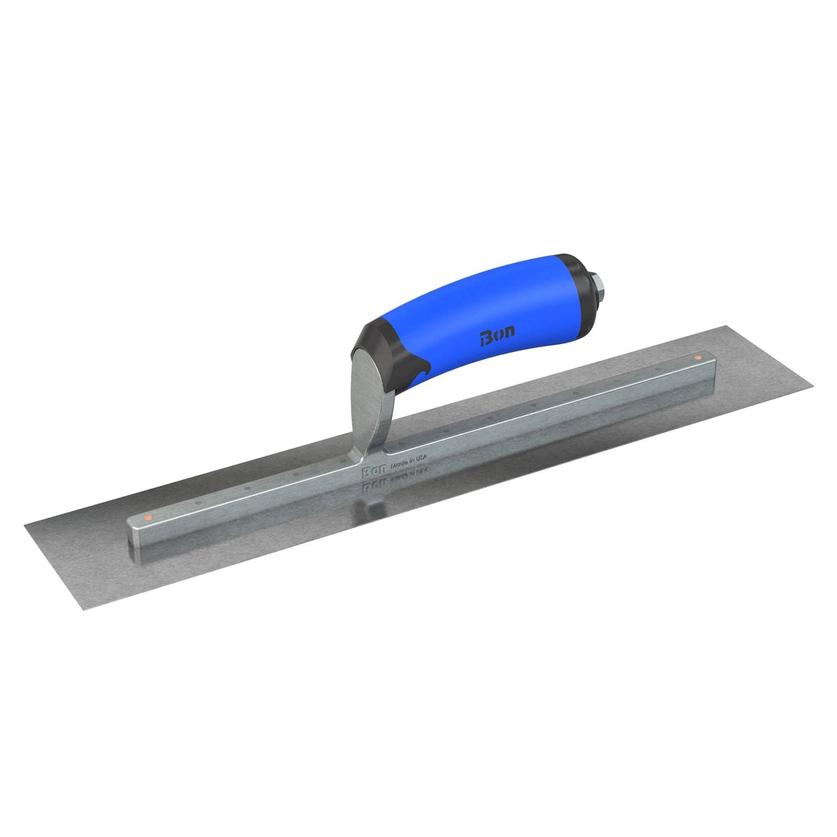 Bon Tool Carbon Steel Square End Finish Trowel - Comfort Wave Handle