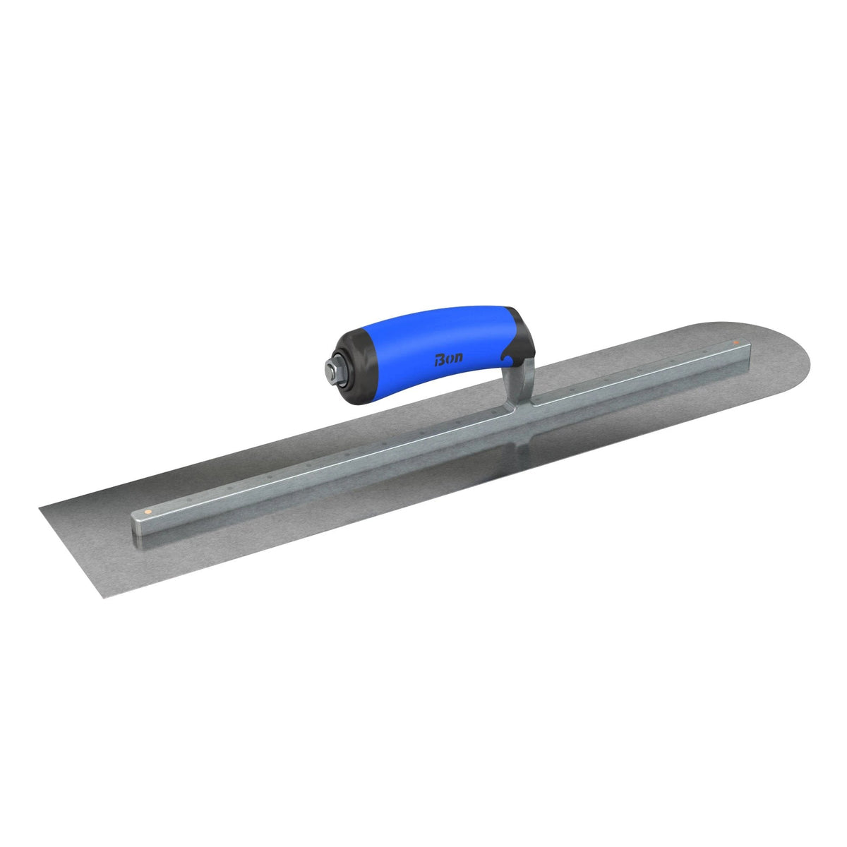 Bon Tool Carbon Steel Square/Round Trowel - Comfort Wave Handle