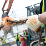 SHOWA 310 Orange Durable Textured Grip Safety Work Gloves