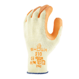SHOWA 310 Orange Durable Heavy Duty Textured Grip Safety Work Gloves (PACK of 10 PAIRS)