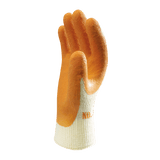 SHOWA 310 Orange Durable Heavy Duty Textured Grip Safety Work Gloves (PACK of 10 PAIRS)