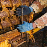 SHOWA 330 Reinforced Work Safety Gloves with Latex Grip