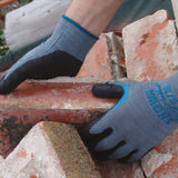 SHOWA 330 Reinforced Work Safety Gloves with Latex Grip