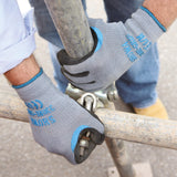 SHOWA 330 Reinforced Work Safety Gloves with Latex Grip