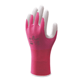 SHOWA 370 Pink Lightweight Gardening Multi Purpose Grip Safety Gloves