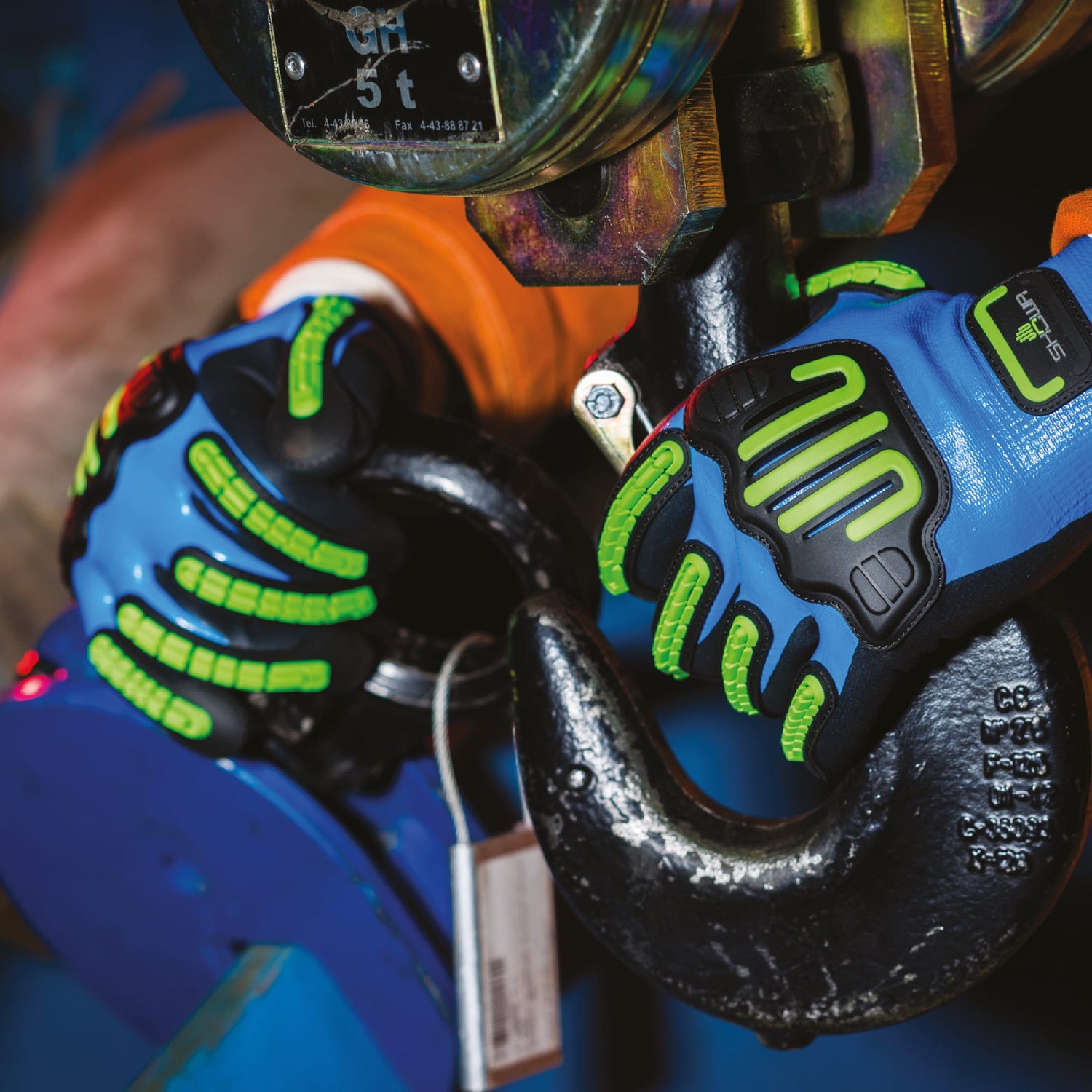 SHOWA 377-IP Impact Protect Oil Resistant Safety Work Gloves