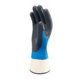 SHOWA 377 Waterproof Impermeable Fully Coated Work Gloves with Nitrile Grip (PACK of 10 PAIRS)