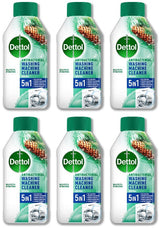 6 x Dettol Washing Machine Cleaner Spring  - 250ML