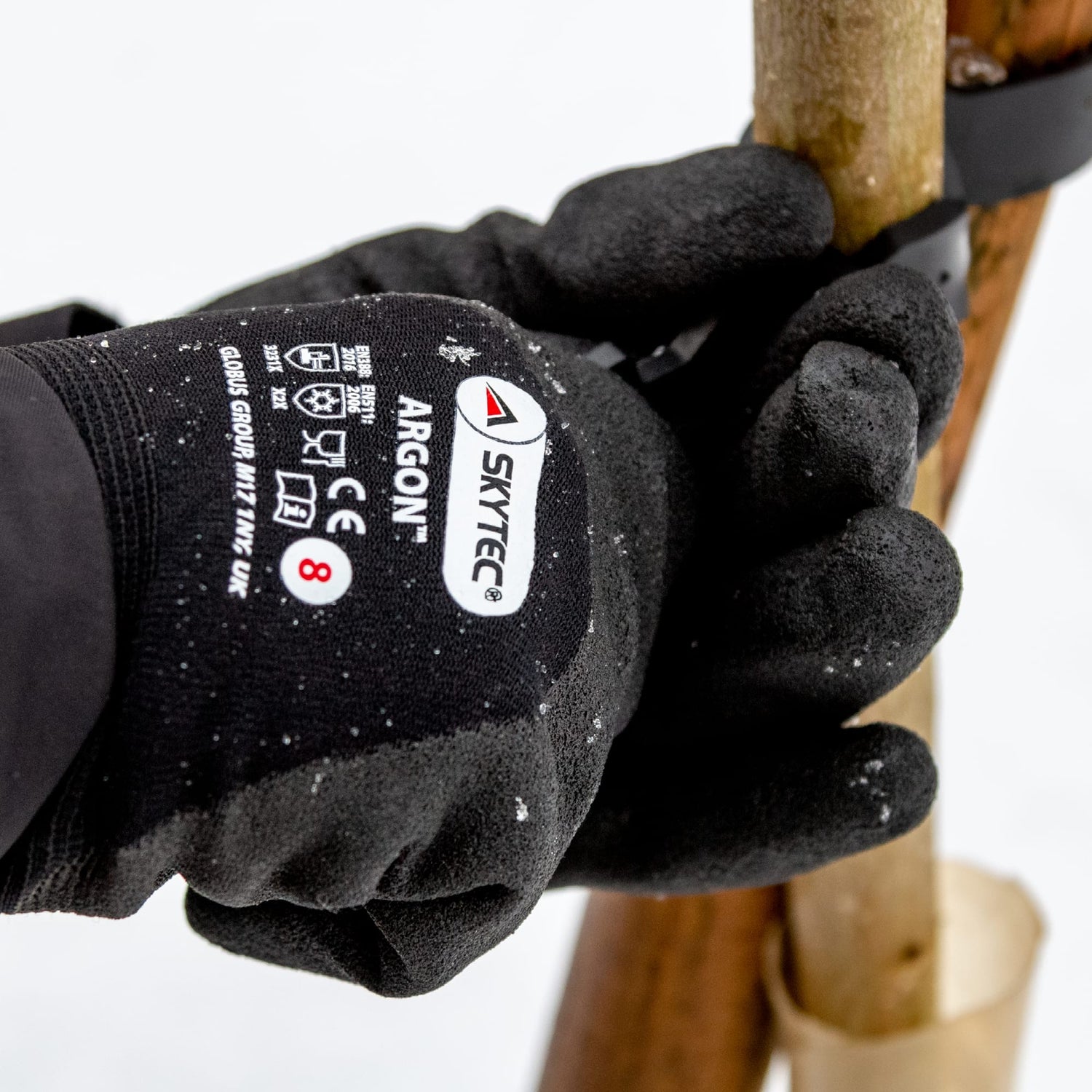 SKYTEC Argon Fleece Lined Thermal Insulated Water Repellent Work Gloves