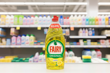 16 x Fairy Lemon Washing Up Liquid With Liftaction 654Ml