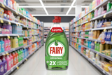 10 x Fairy Original Washing Up Liquid Green With Liftaction 320Ml