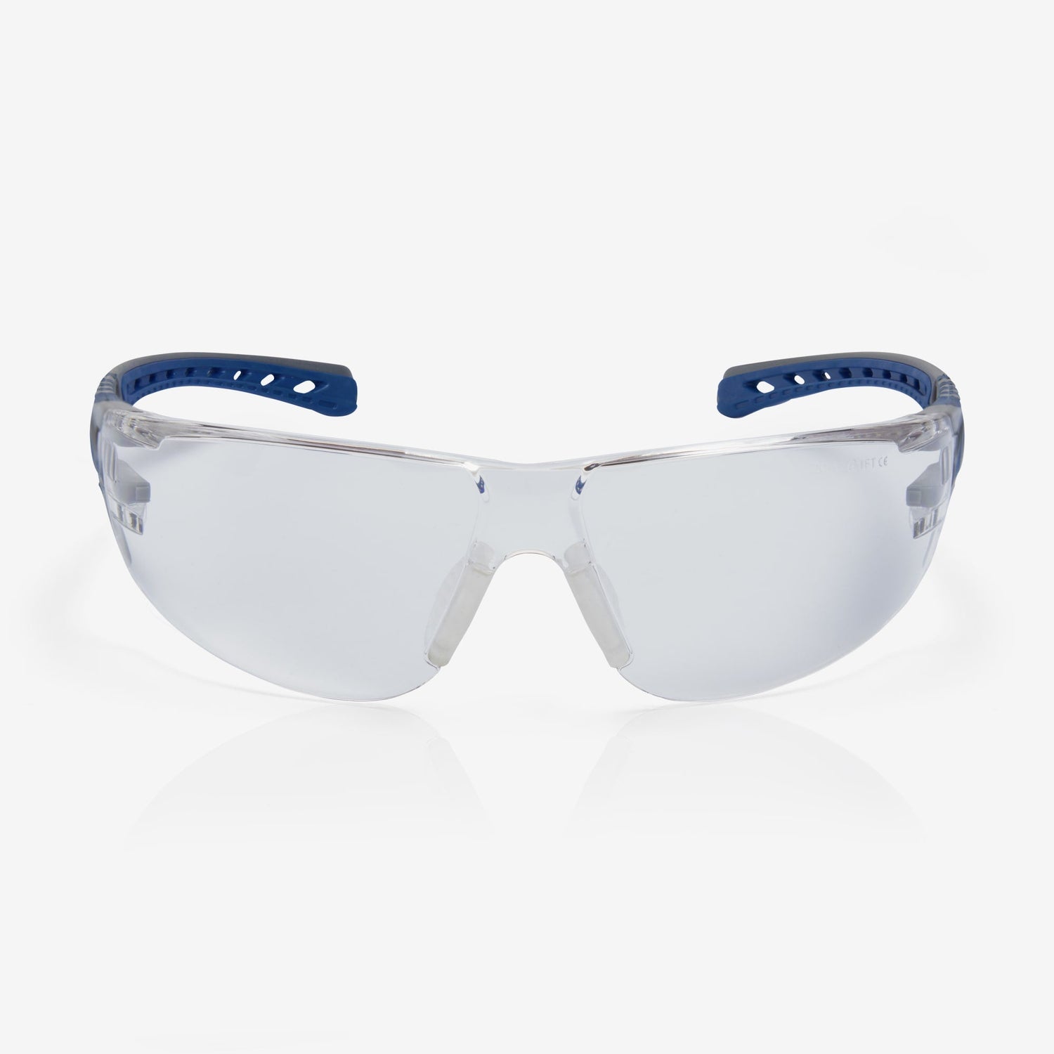 Riley Stream Evo Eco Safety Glasses – Clear Lens, Anti-Fog, Wrap-Around, Metal-Free