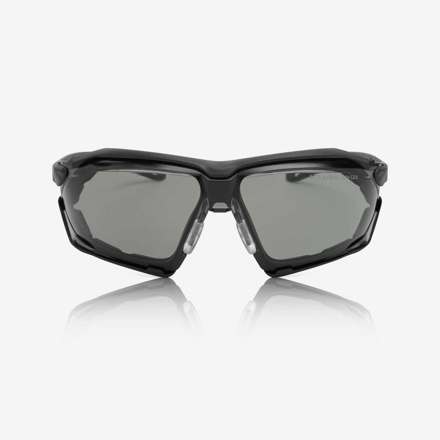 SKYTEC ELEMENTS EME21 Anti Scratch Anti Fog Sports Style Hybrid Spoggles Safety Glasses & Protective Goggles Combination with Grey Tint Lens