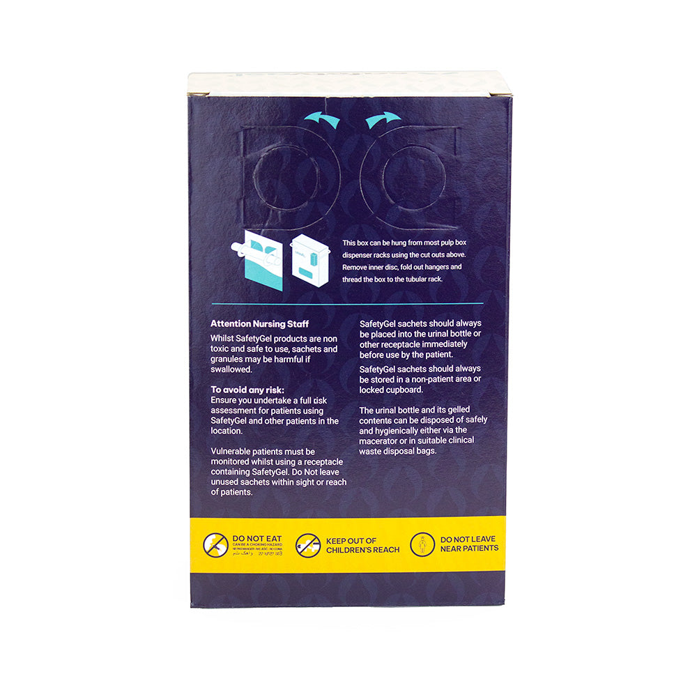 Super Absorbent Fast-Acting Sachets 1.2 Litre Absorption - Box of 100