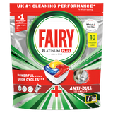 6 x Fairy Platinum Plus Dishwash Tablet Lemon - 18 PACK