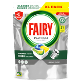 4 x Fairy Platinum Dishwash Tablet - 51 Pack