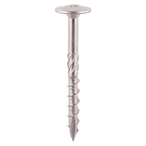 TIMCO Timber Frame Construction &amp; Landscaping Screws – Wafer – A2 Stainless Steel