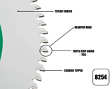 254mm x 30mm x 2.4mm 80 Tooth Triple Chip (MFC & Laminates) 8254 Circular Saw Blade