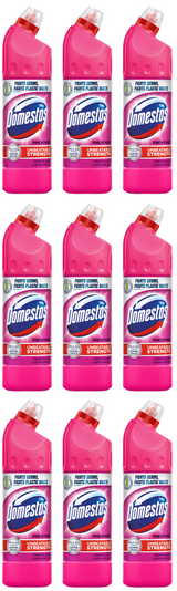 9 x Domestos Pink 750Ml
