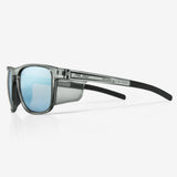 Riley Navigator X Safety Sunglasses – Blue Mirror Revo, Smoked Frame, Anti-Fog/Anti-Scratch