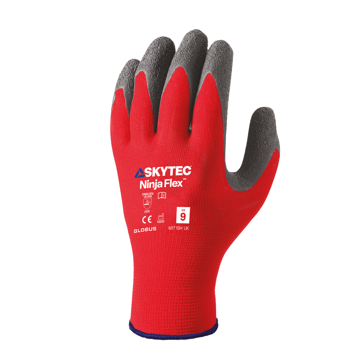 SKYTEC Ninja Flex Tricolore Lightweight Low Cut Resistant Grip Safety Gloves (PACK of 120 PAIRS)