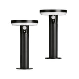 4lite Antheia IP54 Die-Cast Aluminium LED Solar Garden Spike Light with Built in PIR Motion Sensor
