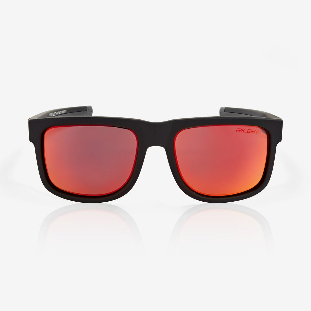 Riley Navigator Sunglasses – Red Mirror Revo, Anti-Scratch, UV Protection