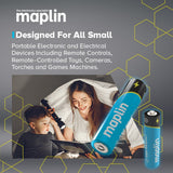 Maplin 80x AAA LR03 7 Year Shelf Life 1.5V High Performance Alkaline Batteries with Universal Battery Tester