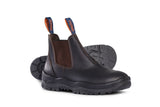 Mongrel 240090 Elastic Side V-Cut Boot Brown Work Boot