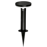 4lite Antheia IP54 Die-Cast Aluminium LED Solar Garden Spike Light with Built in PIR Motion Sensor