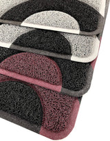 Geo Circle Spaghetti Doormat 90x60cm - Purple