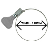 A2 Grip Hose Clip 90mm-110mm