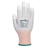 Portwest A696 LR13 ESD PU Fingertip Cut Gloves (Pk12)