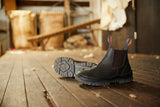 Mongrel 240090 Elastic Side V-Cut Boot Brown Work Boot
