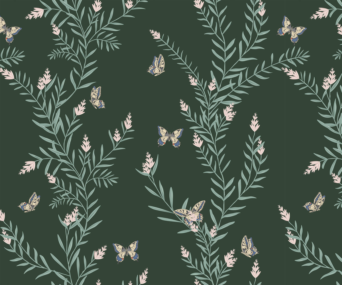 Acton Butterfly Wallpaper