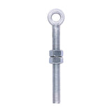 Adjustable Gate Eye with Nuts - Hot Dipped Galvanised