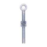 Adjustable Gate Eye with Nuts - Hot Dipped Galvanised
