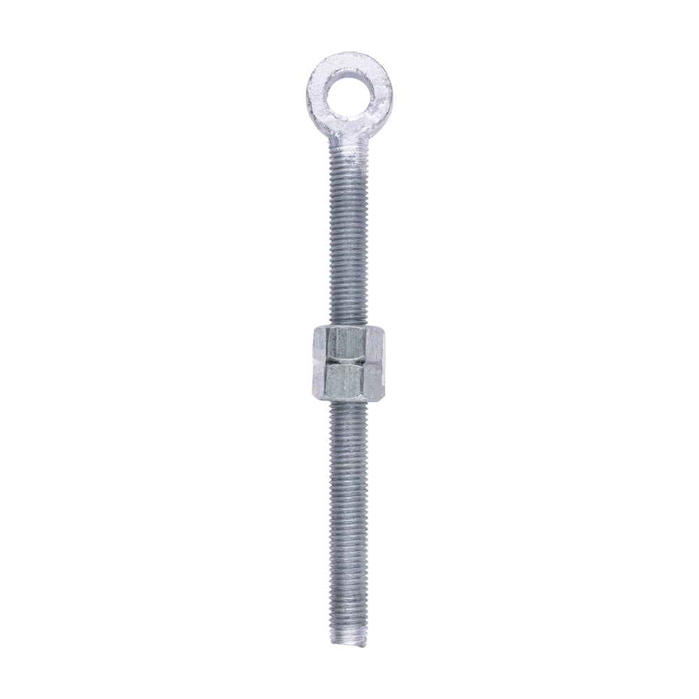 Adjustable Gate Eye with Nuts - Hot Dipped Galvanised