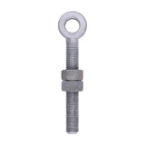 Adjustable Gate Eye with Nuts - Hot Dipped Galvanised