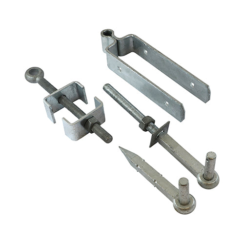 Adjustable Gate Hinge Sets – Hot Dipped Galvanised