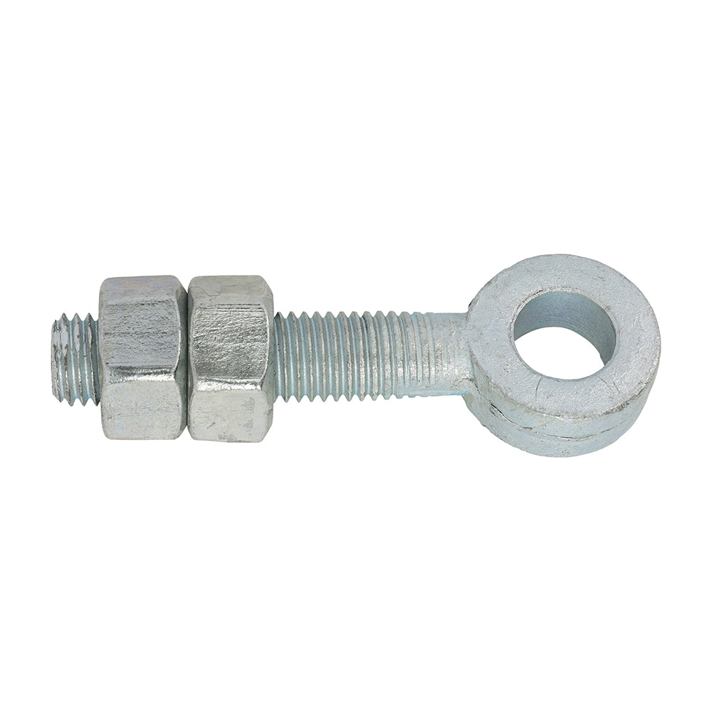 Adjustable Gate Eyes with Nuts – Zinc Plated